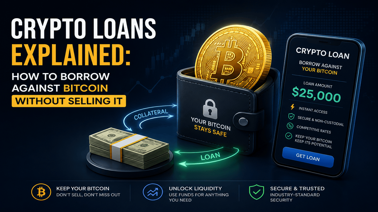 Crypto Loans Explained: How to Borrow Against Bitcoin Without Selling It